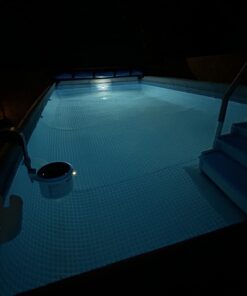 Intex Underwater LED Magnetic Above Ground Wall Pool Light with Magnetic Transmitter and 4 Different Color Options, Multicolor/White Wall Light 37 61pMAYEQLaL