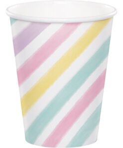 Unicorn Sparkle Party Supplies Pack Serves 16: Dinner Plates, Luncheon Napkins, Cups, and Table Cover, with Birthday Candles Deluxe (Bundle for 16) 8 61pNtQAClCL