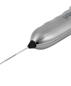 Ozeri Deluxe Milk Frother and Whisk in Stainless Steel with Stand and 4-Frothing Attachments 31 61pPM5MuhnL