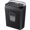 Bonsaii Paper Shredder for Home Use,6-Sheet Crosscut Paper and Credit Card Shredder for Home Office with Handle for Document,Mail,Staple,Clip-3.4 Gal Wastebasket(C237-B) 6-Sheet Cross cut (Old)