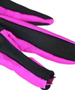 Anser M050912 Man Woman Elastic 3 Fingers Show Gloves for Billiard Shooters Carom Pool Snooker Cue Sport - Wear on The Right or Left Hand 1PCS (Pink, M) 14 61pTgge3xdL