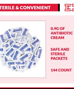 Ever Ready First Aid Triple Antibiotic Ointment .9gr Packets - 144 Count 144 Count (Pack of 1) 6 61pU66Ztj L