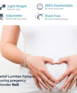 Wonder-Roll Self Inflatable Lumbar Roll Office Chair Back Support Cushion Perfect Lumbar Pillow for Lower Back Support Office Chair Support Back Pillow for Car Driver Seat 10 61pUC6Z1FoL