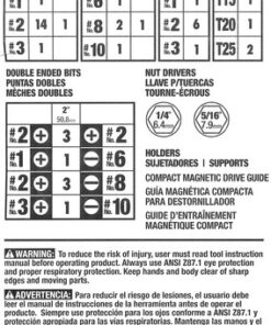 DEWALT Screwdriver Bit Set with Tough Case, 45-Piece (DW2166),Grey/Silver Screwdriving Set With Tough Case 45-Piece Screwdriving Set 50 61pWDKiR 5L
