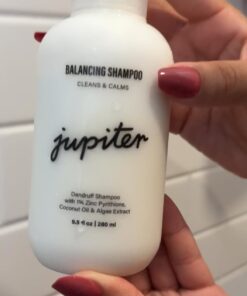 Jupiter Anti Dandruff Shampoo For Women & Men - Physician-Formulated For Flaky, Itchy, Oily, Dry Scalp Treatment - Vegan, Sulfate Free - Color Safe & Paraben Free Anti-Dandruff Shampoo With Zinc 31 61pXqRfX4nL 1