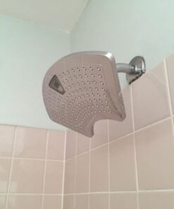 Dream Spa AquaFan 12 inch All-Chrome Rainfall-LED-Shower-Head with Color-Changing LED/LCD Temperature Display 45 61pYmQfv3dL