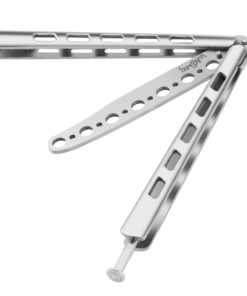 WodsWod Butterfly Knife Trainer, Practice Training Butterfly Knife Tool, Balisong Trainer Unsharpened Blade 12 61pZ5l7Gx7L