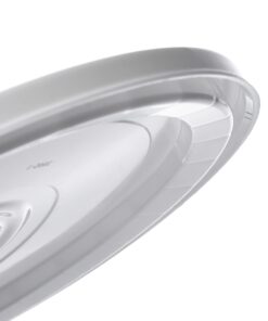 Hudson Exchange Reusable Easy Peel Lid for 3.5, 5, 6, and 7 gal Buckets, HPDE, White 1 Pack 12 61pZ91feAPL