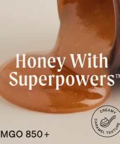 Manukora Raw Manuka Honey, MGO 850+ from New Zealand, Non-GMO, Monofloral, Traceable from Hive to Hand, Daily Digestive & Immune Support - 250g (8.82 Oz) 8.82 Ounce (Pack of 1) 32 61pZZW181kL
