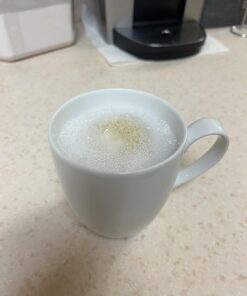 Zulay Kitchen Powerful Milk Frother Handheld Foam Maker for Lattes - Whisk Drink Mixer for Coffee, Mini Foamer for Cappuccino, Frappe, Matcha, Hot Chocolate by Milk Boss (Black) Midnight Black 33 61pakXt8tzL