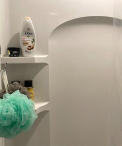 HOME SO Suction Cup Hooks for Shower, Bathroom, Kitchen, Glass Door, Mirror, Tile – Loofah, Towel, Coat, Bath Robe Hook Holder for Hanging up to 15 lbs – Rustproof Chrome Stainless Steel (1-Pack) 1 30 61pcwcOgNWL