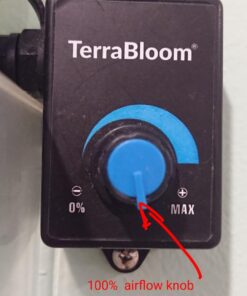 TerraBloom 6 Inch Inline Fan ECMF-150 - Quiet HVAC Grow Tent Fan with 0-100% Variable Speed Duct Fan Speed Controller, Premium Metal Casing 40-75% Energy Efficient EC Motor - For Large Spaces 6" (288CFM, 36W, Regular Case) 32 61pedKUsEPL