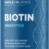 Biotin Hair Shampoo - Volumizing Biotin Shampoo for Men and Womens Hair Moisturizer - Sulfate Free Moisturizing Shampoo for Dry Hair plus Keratin Hair Treatment SANDALWOOD 8.00 Fl Oz (Pack of 1)