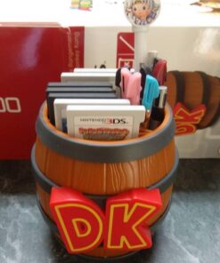 PDP Donkey Kong Barrel Game Card Storage - Nintendo 2DS 26 61pj9vkevqL
