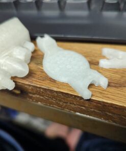 HATCHBOX ABS 3D Printer Filament, Dimensional Accuracy +/- 0.03 mm, 1 kg Spool, 1.75 mm, Glow in the Dark 19 61pm K AypL