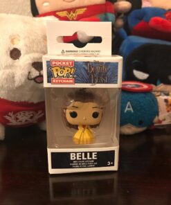 Funko Pop Keychain: Beauty & The Beast Yellow Gown Belle Toy Figure 14 61pmzlgpeUL