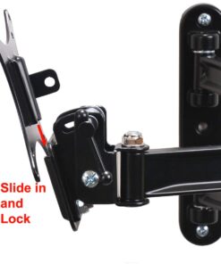VideoSecu TV Wall Mount Articulating Arm Tilt Swivel Bracket for Most 19-39" TV Monitor Display VESA 100X100 75X75 up to 33LBS ML15B A28 37 61pols2zlOL