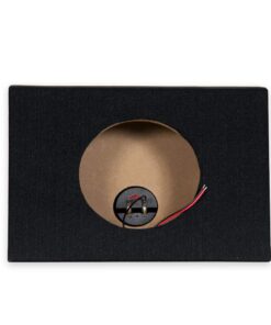 Single Car Truck Wedge Black Subwoofer Box Sealed Enclosure for 8-Inch Woofer 8F 7 61ppdBRZduL