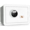 TIGERKING Digital Security Safe Lock Box, 1.2 Cubic Feet Steel Safety Box, Electronic Keypad Personal Small Safe for Home, Office, Hotel, Dorm, White LK-WHITE 46 61prTlCP6UL