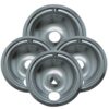 Range Kleen 119204XZ Style B Chrome 4 Pack Drip Bowls 3 Small and 1 Large 19 61psv0YHhL