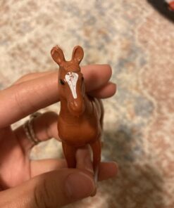 Melissa & Doug Take-Along Show-Horse Stable With Wooden Box and 8 Toy, Barn Play Set, Portable, Toys For Kids Ages 3+ 31 61pt4PpJCML 2