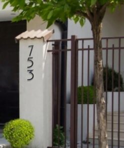 Hy-Ko Products FM-6/3 Floating House Number 3 (THREE) 6" High, Black, 1 Piece 24 61pu818gZHL