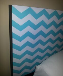 The Macbeth Collection Self Adhesive Shelf Liner - 2 Pack - Rugby Chevron Aqua Pop 24 61pxSpFA0XL