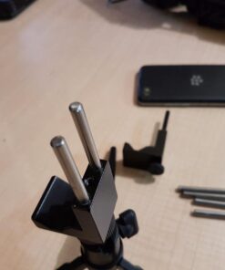 RetiCAM Smartphone Tripod Mount - Metal Universal Smart Phone Tripod Adapter Including Both Standard and XL Mounting Kits Black - Standard and XL (2.1 to 3.6") 41 61pxdNSyUcL