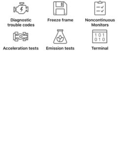 OBD2 Scanner & WIFI Car Code Reader – Clears Check Engine Light Instantly – Diagnose 3000 Car Codes - Wireless Car Diagnostic Scanner – Auto Scanner For 1996+ Vehicles (iOS & Android Devices Only) (1) 67 61pz0aZ6N0L