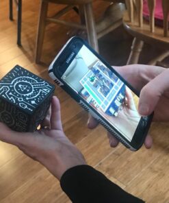 Merge Cube (2 Pack) Hold Anything - Hands-on Science and STEM Education | Digital Teaching Aids - Science Simulations and STEM Projects - Home School, Remote and in Classroom Learning - iOS & Android 2 Packs 29 61pzWuBG4UL