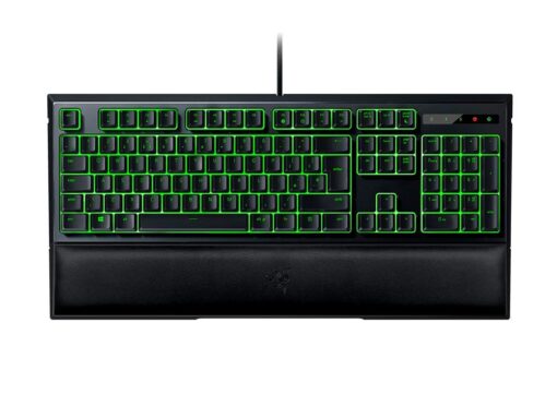 Razer ORNATA Expert: Mecha-Membrane - Individually Backlit Mid-Height Keys - Leatherette Wrist Rest - Gaming Keyboard - Gaming Keyboard (RZ03-02041800-R3U1)