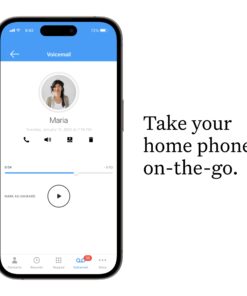 Ooma Telo VoIP Free Internet Home Phone Service. Affordable landline replacement. Unlimited nationwide calling. Call on the go with free mobile app. Low international rates. Can block robocalls, black 24 61q R710GcL
