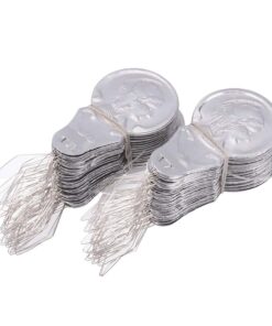 Alternative view of 100x Silver Tone Wire Loop DIY Needle Threader Stitch Insertion Hand Machine Sewing Tool