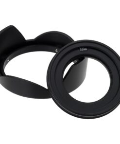 Fotodiox Reversible Lens Hood Kit for E-Mount PZ 16-50mm F3.5-5.6 OSS E-Mount Power Zoom Lens, Reversible Tulip Flower Hood w/Cap 34 61q0K89TidL