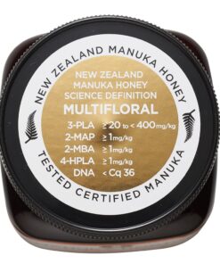 MANUKA DOCTOR - MGO 60+ Manuka Honey Multifloral, 100% Pure New Zealand Honey. Certified. Guaranteed. RAW. Non-GMO (8.75oz) Multifloral MGO 60 8.75 Ounce 29 61q10fdoxOL