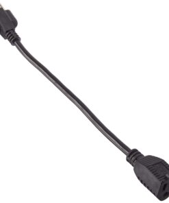 ClearMax Power Extension Cord, 3 Prong - Plug Extender Cable for TV, Laptops, Monitors, Printers - Power Strip Outlet Saver, Maximizer - 16AWG ETL Certified 125V - 1 Foot (10 Pack) 5 61q1b WYiL