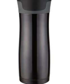 Contigo West Loop Stainless Steel Vacuum-Insulated Travel Mug with Spill-Proof Lid, Keeps Drinks Hot up to 5 Hours and Cold up to 12 Hours, 16oz Black 30 61q3vYQm QL