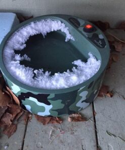 Petfactors Heated Pet Bowl, Outdoor Pet Thermal Water Bowl, Dog Cat Heated Water Bowl with 69 Inch Chew Resistant Cord and Waterproof ON/Off Switch Camouflage 37 61q5KxkZ5FL