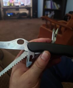 Victorinox Swiss Army One-Hand Trekker Multi-Tool Pocket Knife Black 35 61q7O3NBoL