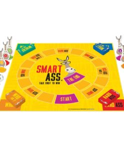 University Games | Smart Ass Trivia The Ultimate Who, What, Where Party Game , for Families and Adults Ages 12 and Up and 2 to 6 Players 32 61q848mXPlL