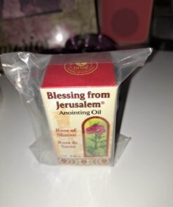 Rose of Sharon Jerusalem Anointing Oil 0.4 fl.oz(12ml)from the Land of the Bible Rose of Sharon 35 61q88fXuifL