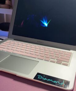 MOSISO Compatible with MacBook Air 13 inch Case (Models: A1369 & A1466, Older Version 2010-2017 Release), Protective Plastic Hard Shell Case & Keyboard Cover & Screen Protector, Rose Quartz 73 61q8SkyT OL