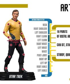McFarlane Toys Star Trek Captain James T. Kirk Collectible Action Figure 29 61q9PjeYl3L
