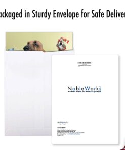 The Best Card Company - Funny Birthday Card with Envelope (Big 8.5 x 11 Inch) - Humorous Gratitude Animal Notecard Stationery - Puppy Love J6546CBDG 13 61qAcWfyNdL