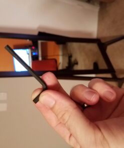 Alternative view of eHomeProducts Espresso Finish Wooden Cheval Bedroom Floor Mirror