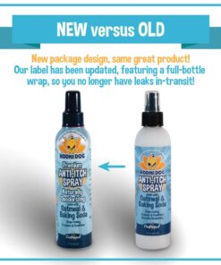 Bodhi Dog Anti Itch Spray | Natural Soothing Relief for Dry, Itchy, Bitten or Allergy Damaged Skin Treatment | Anti Itch Spray for Dogs & Cats | Made in USA (Oatmeal, 8 oz) 8oz 23 61qCB6a7N1L