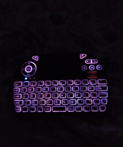 Mini Keyboard,Rii X8 Portable 2.4GHz Mini Wireless Keyboard Controller with Touchpad Mouse Combo,8 Colors RGB Backlit,Rechargeable Li-ion Battery for Google Android TV Box, PS3, PC, Pad,Nvidia Shield 32 61qCIhFQGzL