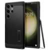 Spigen Tough Armor Designed for Galaxy S23 Ultra Case (2023) - Black