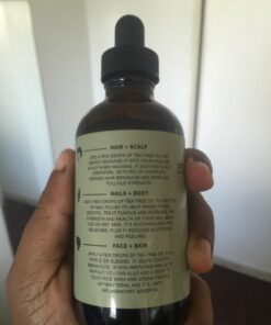 artnaturals Tea Tree Essential Oil 4oz - 100% Pure Oils Premium Melaleuca Therapeutic Grade Best for Acne, Skin, Hair, Nails, Face and Body Wash Aromatherapy & Diffuser 37 61qE9Ydz4zL