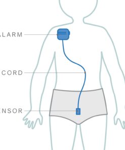 Malem Ultimate Bedwetting Alarm (Blue) for Boys and Girls - Loud Sound and Strong Vibration Wake Even Deep Sleepers - Award Winning Enuresis Alarm Blue 9 61qFaOpaEeL